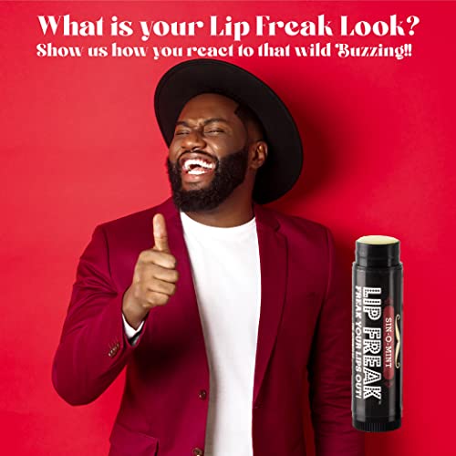 Doctor Lip Bang's BUZZING Lip Balm - All Natural Sin-O-Mint 2 Pack