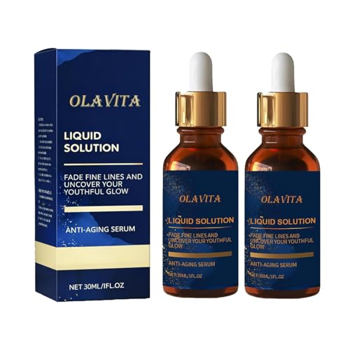 OLAVITA Anti-Aging Serum Duo - Vitamin C & Collagen Hydrating Formula