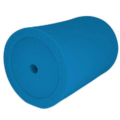 Old School Can Cooler 2-Pack - Thick Foam, Neon Blue