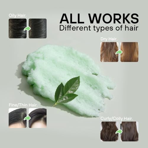 Tea Tree Scalp Scrub | Exfoliating Hair Treatment 14 oz