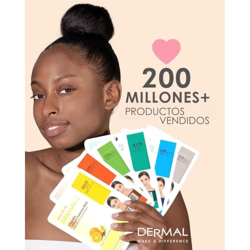 DERMAL 16 Collagen Essence Sheet Mask Variety Pack - Hydrating & Soothing