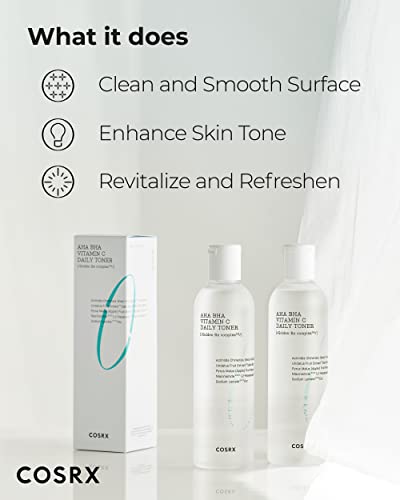 COSRX ABC Daily Toner AHA BHA Vitamin C 150ml - Exfoliating & Refreshing