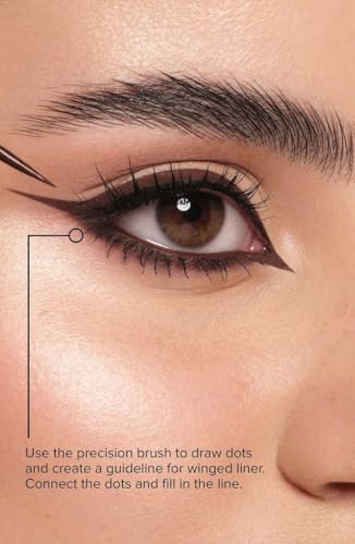 Catkin Blue Liquid Eyeliner Pen Waterproof & Long Lasting – C03 Ultra-Fine Tip, 24H Stay, Sensitive Eyes Safe