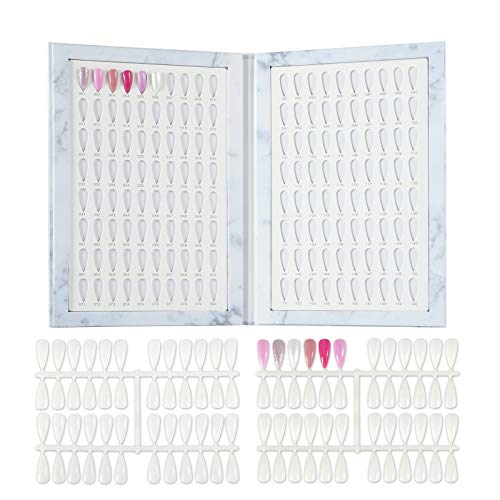 160 Nail Color Display Book with 240 Tips - A04 for Nail Art