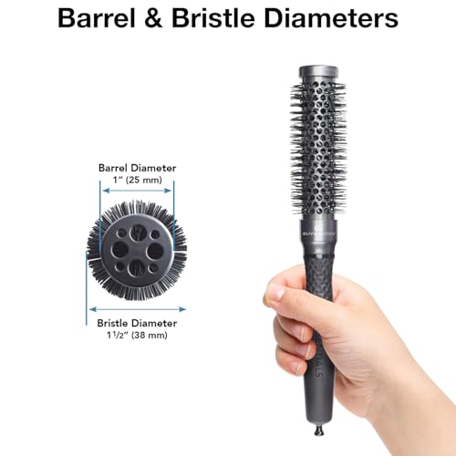 Olivia Garden Essentials Thermal Hair Brush - 1 Inch Professional Styling