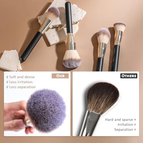 BS-MALL Professional Makeup Brush Set - Foundation & Powder Brushes