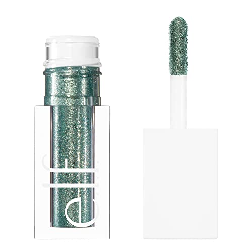 e.l.f. Liquid Glitter Eyeshadow 0.1 Fl Oz - Long Lasting, Quick-Drying, Opaque, Mermaid Shimmy
