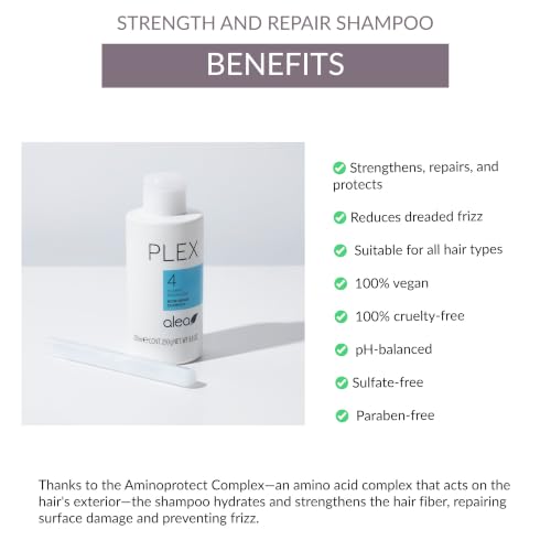 Alea A-Plex Nº4 Repairing Shampoo - 250ml Strength & Anti-Frizz Hair Care