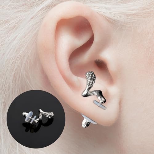 Clear Silicone Piercing Discs 30Pcs - 7mm & 9mm for Healing