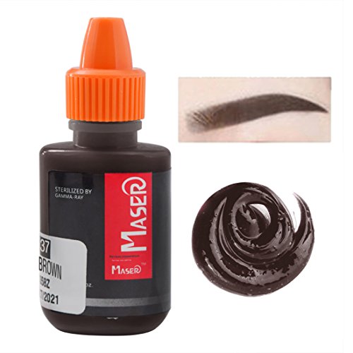 Boermeize Microblading Tattoo Ink - Black Brown 10ml Organic Pigment