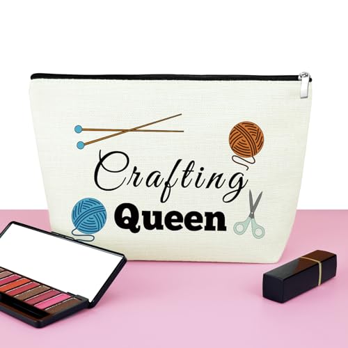 Crafting Queen Makeup Bag for Women | DIY & Sewing Gift