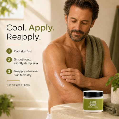 Max Green Alchemy Sun Rescue Cream for After-Sun Care