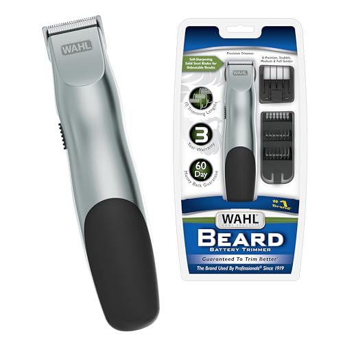 Wahl Groomsman Battery Operated Beard & Mustache Trimmer Kit (9906-717V)