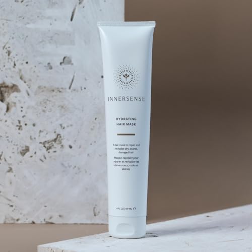 InnerSense Organic Hydrating Hair Mask 2oz Pack of 2 - Nourishing Leave-In Treatment for Dry Coarse Hair