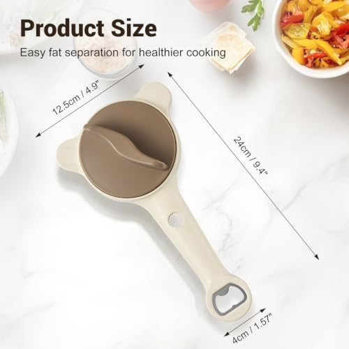 Adjustable 4-in-1 Jar Opener for Seniors with Non-Slip Grip