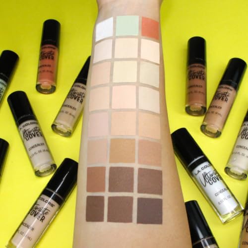 L.A. COLORS Ultimate Cover Concealer - Full Coverage, Matte Finish
