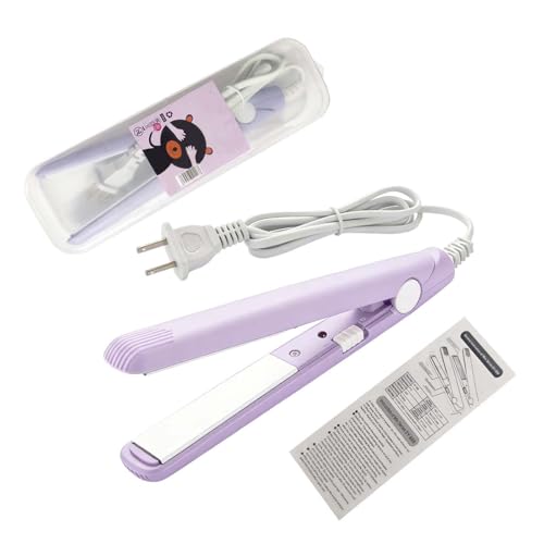 Mini Hair Straightener with Ceramic Plates for Easy Styling