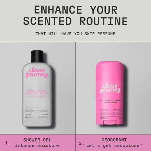 cleanjourney Aluminum-Free Deodorant - Let's Get Cococlose, 2.64 Oz