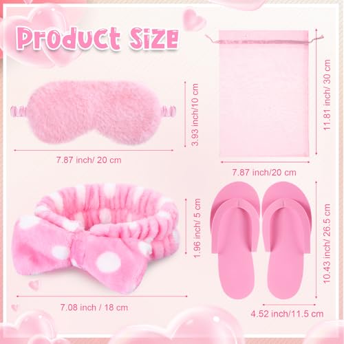 Moucuny Bright 42 Pcs Spa Sleepover Party Supplies Set for Women