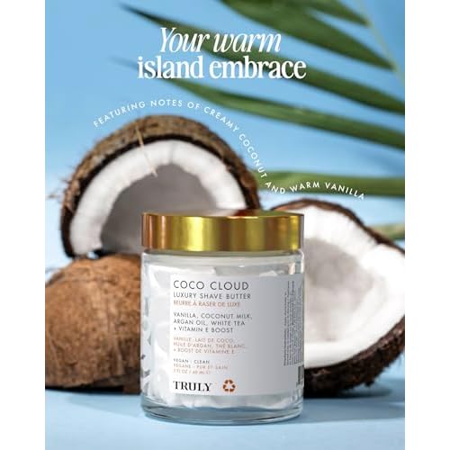 Truly Beauty Luxury Shave Butter | Ultra-Hydrating, Shave Formula For Silky Smooth Soft Skin