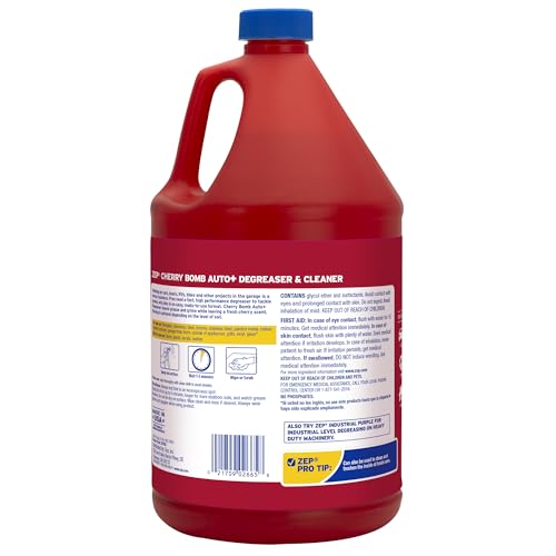 Zep Cherry Bomb Auto+ Degreaser - Multi-Surface Cleaner, 1 Gallon