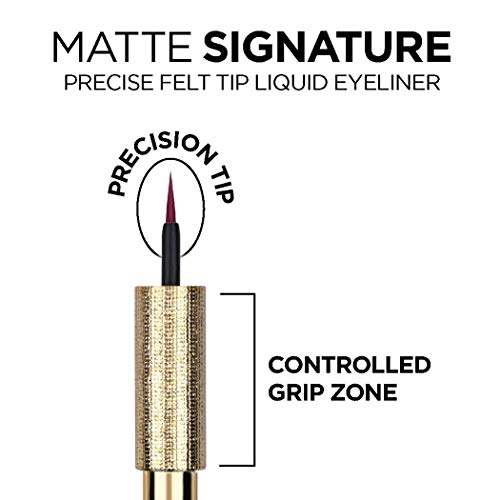 L'Oréal Paris Matte Signature Waterproof Liquid Eyeliner - Burgundy
