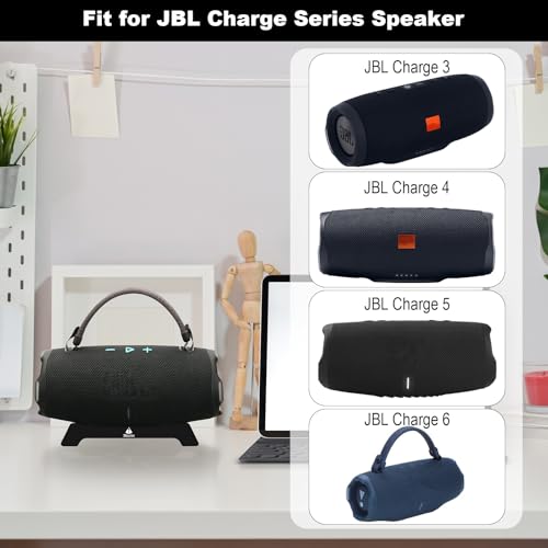 Acrylic Desktop Stand for JBL Charge 6/5/4 Speakers - Anti-Slip Holder