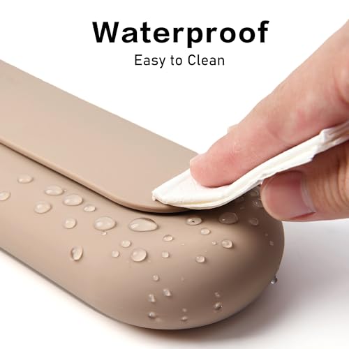 LuBanOne Silicone Makeup Brush Holder – Magnetic Travel Organizer Case