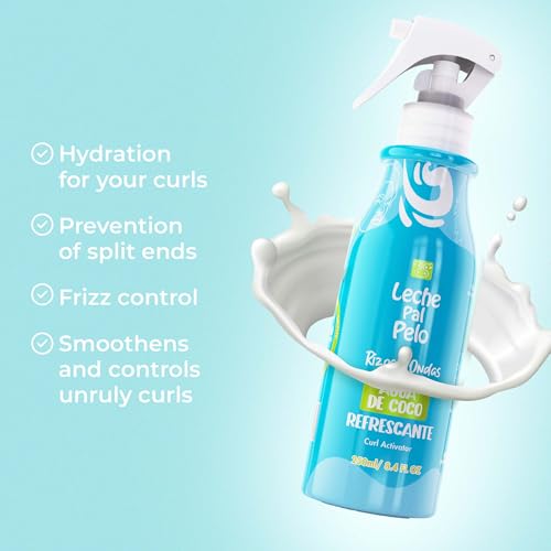 Leche Pal Pelo Curl Enhancing Hair Spray with Coconut Milk - 8.4 oz
