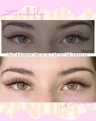 E-Brown & Cat Eye Lash Clusters - Light Volume, Reusable 10-16mm DIY Eyelash Extensions
