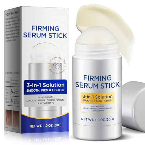 Retinol Firming Essence Stick for Face & Neck - Anti-Aging, Wrinkle Reduction, Portable 1 Pack