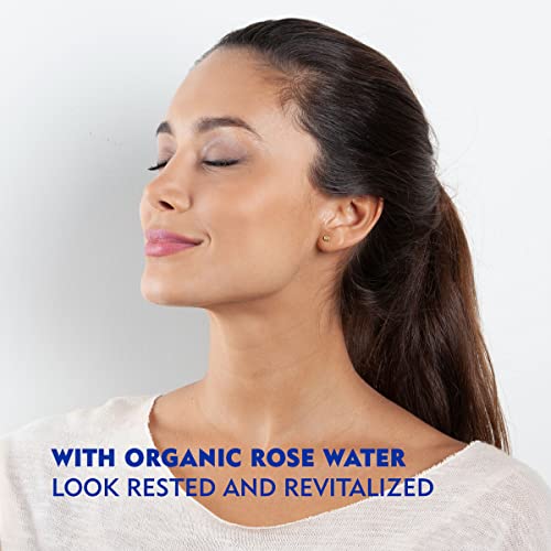 NIVEA Rose Water & Hyaluronic Acid 24h Face Moisturizer - Light Gel Cream for Sensitive Skin, 50ml