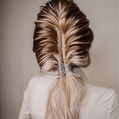 4 Pack 5M Hair Braiding Strings - Gold & Silver Accessory