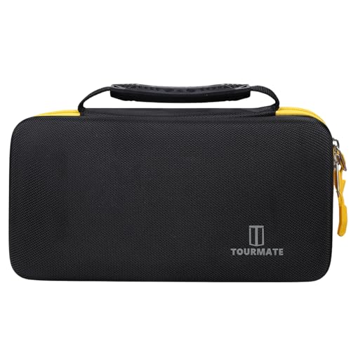Tourmate Hard Storage Case for HOTO Cordless Electric Spin Scrubber - Black & Yellow