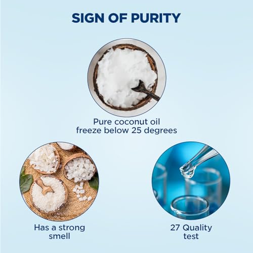 Parachute 100% Pure Unrefined Coconut Oil - 31 Fl Oz (No Chemicals)