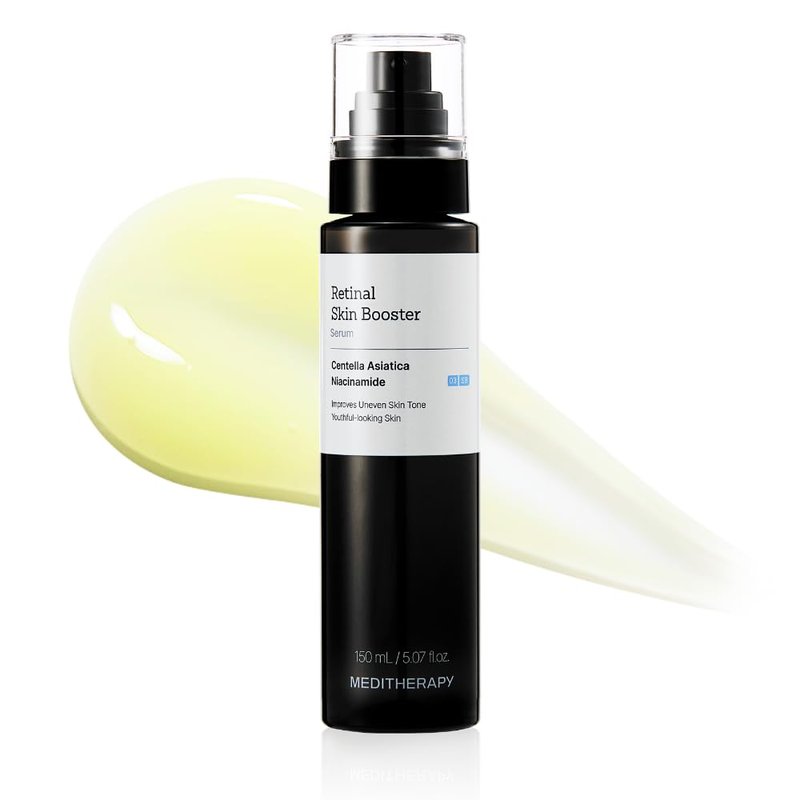 Retinal Skin Booster Serum - Anti-Aging Retinaldehyde & Niacinamide | K-Beauty Facial Serum for Fine Lines & Firming | 5.07 fl oz