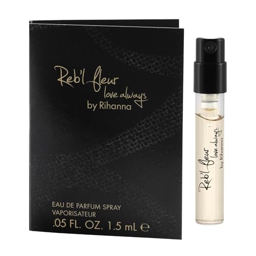 Rihanna Women's Perfume Sample Set - 5 Fragrance Vials for Travel