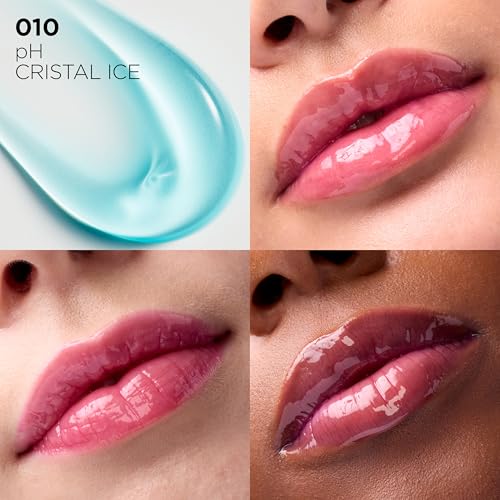 L'Oreal Paris Plump Ambition pH Hyaluron Lip Oil - Color Shifting Lip Tint 010 pH Cristal Ice