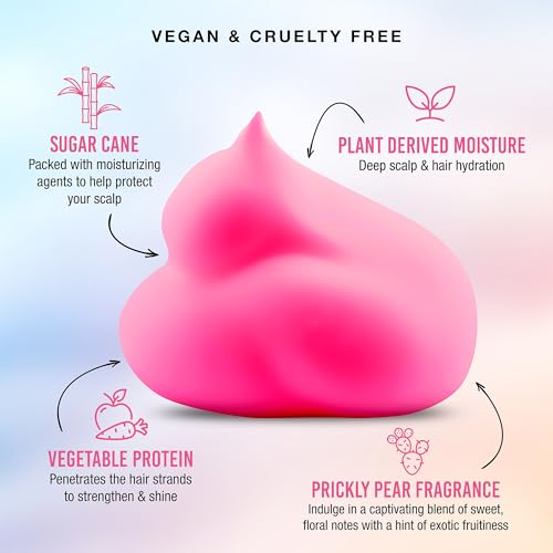 Punky Sugar Cloud Raspberry Pink Foam Hair Color - 6 Fl Oz