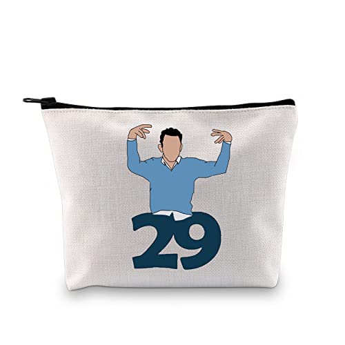 Schmidt 29 TV Show Cosmetic Bag - Durable Cotton Linen Makeup Organizer