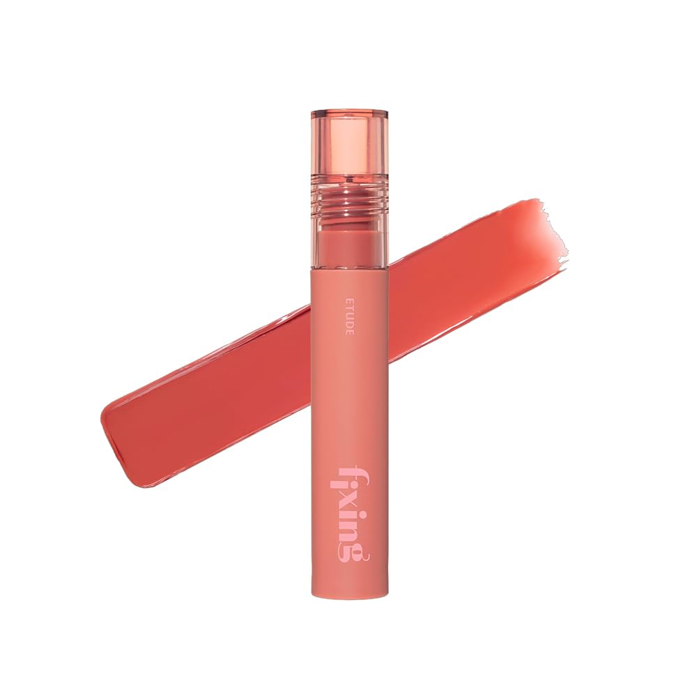ETUDE Fixing Tint #01 Analog Rose - Long-Lasting, High-Pigment Liquid Lipstick | Waterproof Matte Finish | K-Beauty 4g