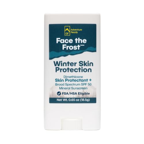 AR Winter SPF 50 Sunscreen Stick for Face, Cold & Wind Protection, 0.65oz