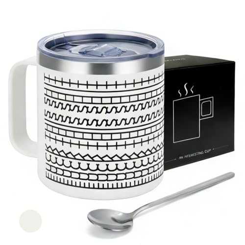 Funny Sarcastic Hidden Message Coffee Mug - 15oz Stainless Steel Humor Gift