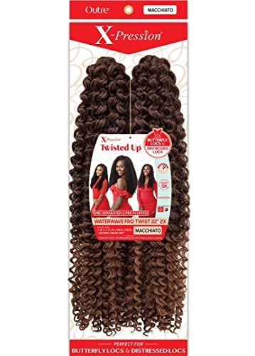 Outre Crochet Braids X-Pression Water Wave Fro Twist 22" 2X