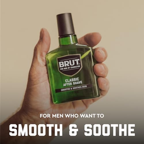 Brut Classic After Shave for Men - Refreshing & Soothing 5 oz