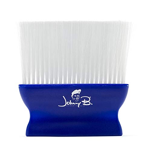 JOHNNY B. Professional Barber Neck Duster with Soft Nylon Bristles