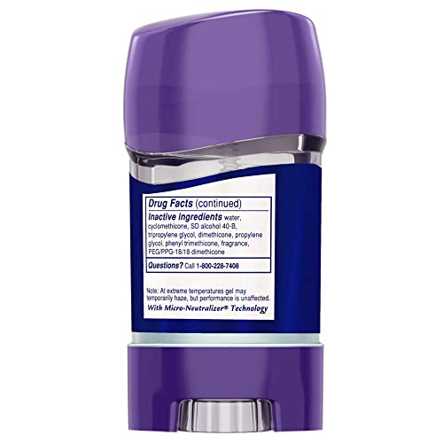 Lady Speed Stick Antiperspirant Deodorant Gel - 48HR Fresh Fusion, 3 Pack