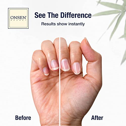 Onsen Japanese Nail Buffer & File Set with Cuticle Serum 0.51 Fl Oz - Sparkle-KIT 1.0