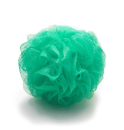Amazon Basics Exfoliating Bath Loofah Set - Multicolor, Pack of 6