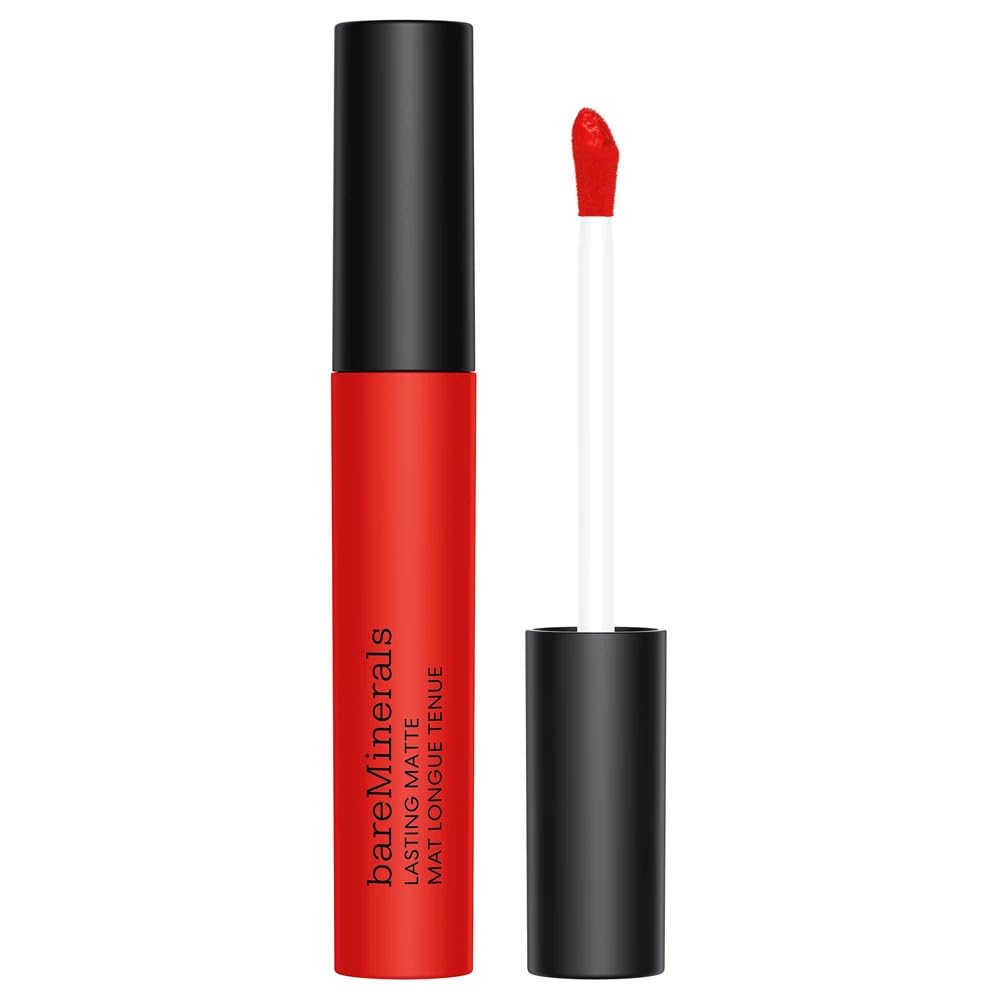 bareMinerals Mineralist Liquid Lipstick - Velvet Matte Finish, All-Day Wear | Weightless, Talc-Free Formula